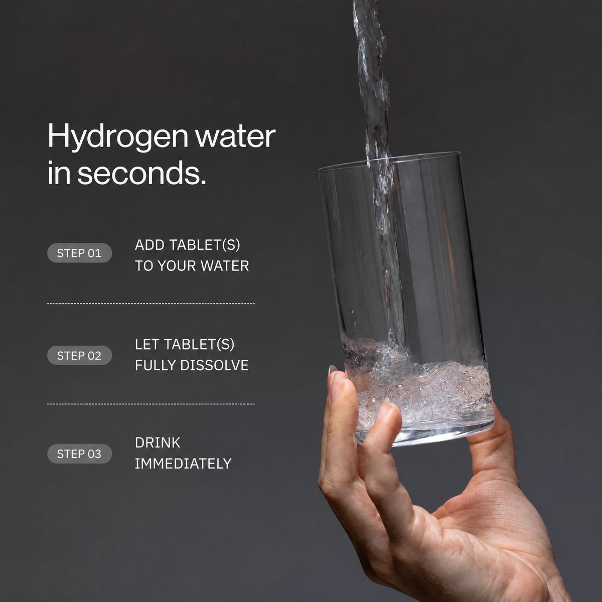 Molecular Hydrogen Tablets